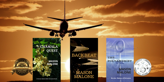 Grab a New Novel by Author Mason Malone For Your Holiday Travels!